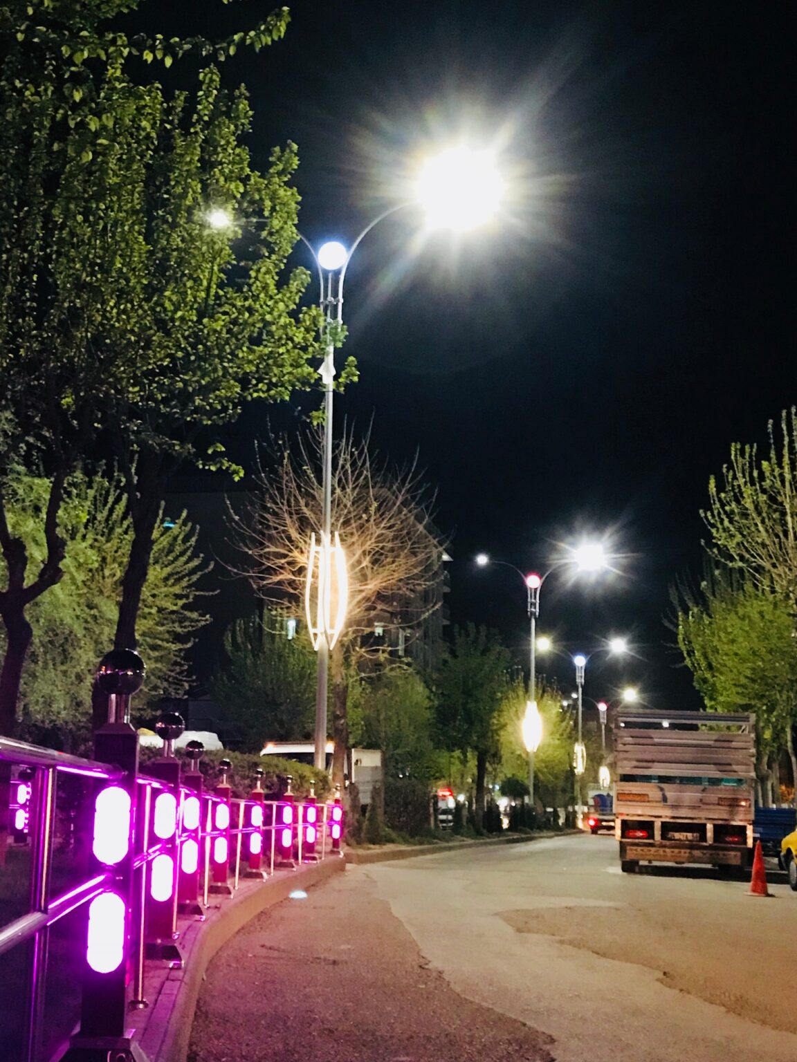 Siirt Belediyesi Bollard Aydınlatma projesi kapak fotoğrafı