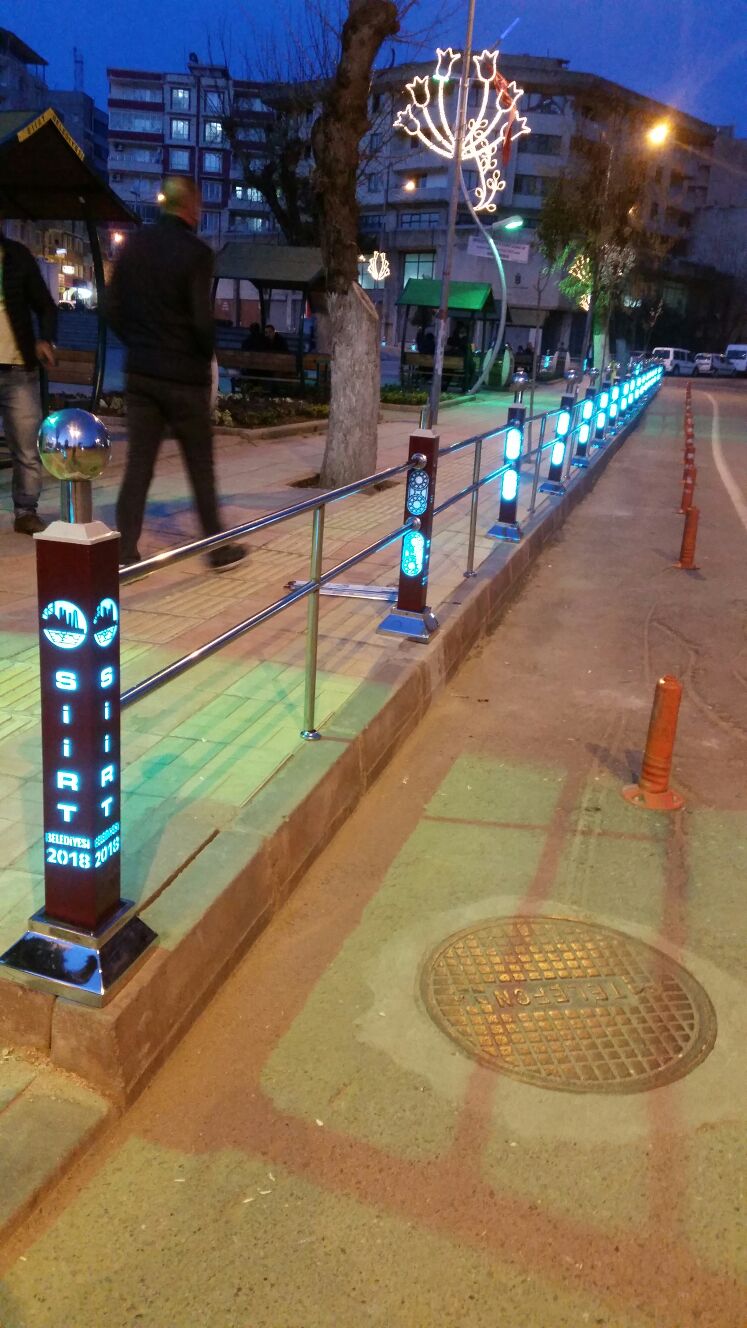 Siirt Belediyesi Bollard Aydınlatma — fotoğraf 4